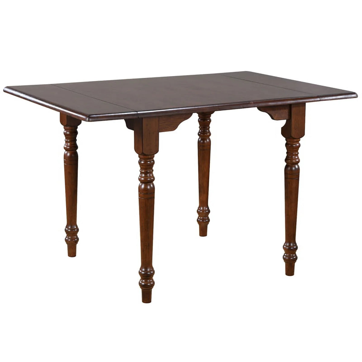 Rectangle Drop Leaf Wood Dining Table J993006