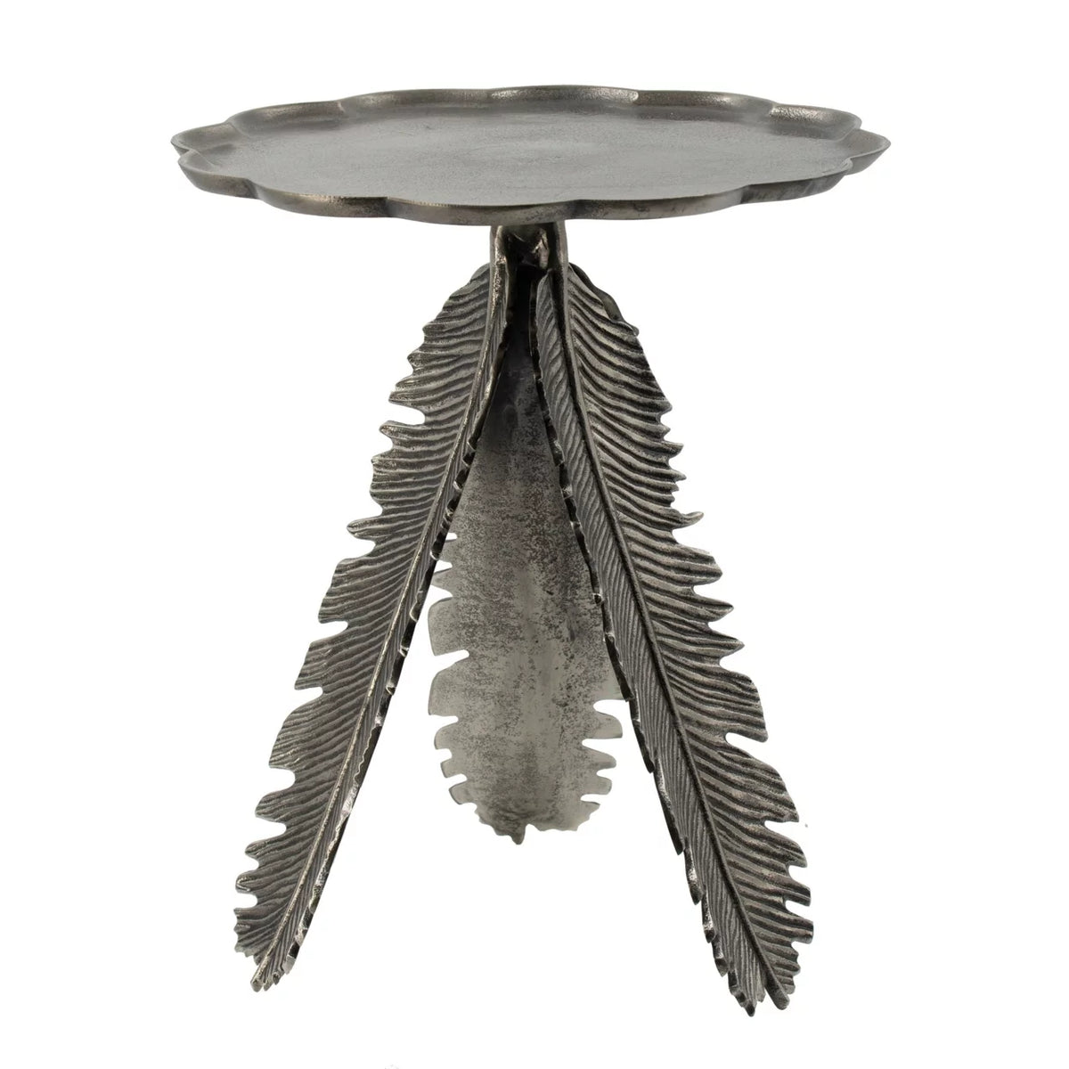20 Inch Aluminum Accent Side Table U843833