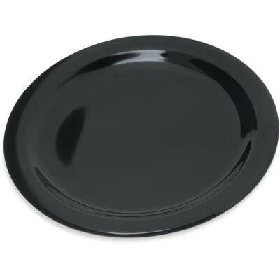Black Melamine Salad Plate Set of 48 C82955
