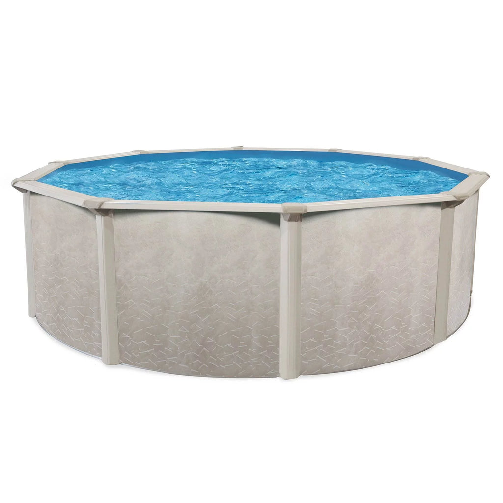 15 Foot x 52 Inch Steel Frame Above Ground Swimming Pool J20781