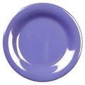 Purple 9 1/4x22 Wide Rim Plate, Melamine, Pack of 6 Y769637