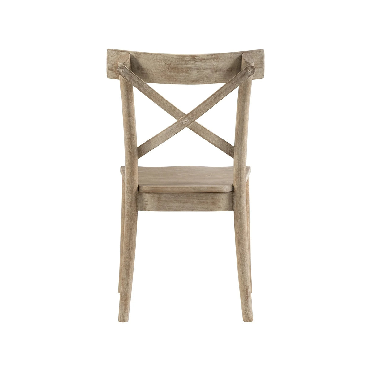 Wooden X-back Side Chair Set of 2 G23850