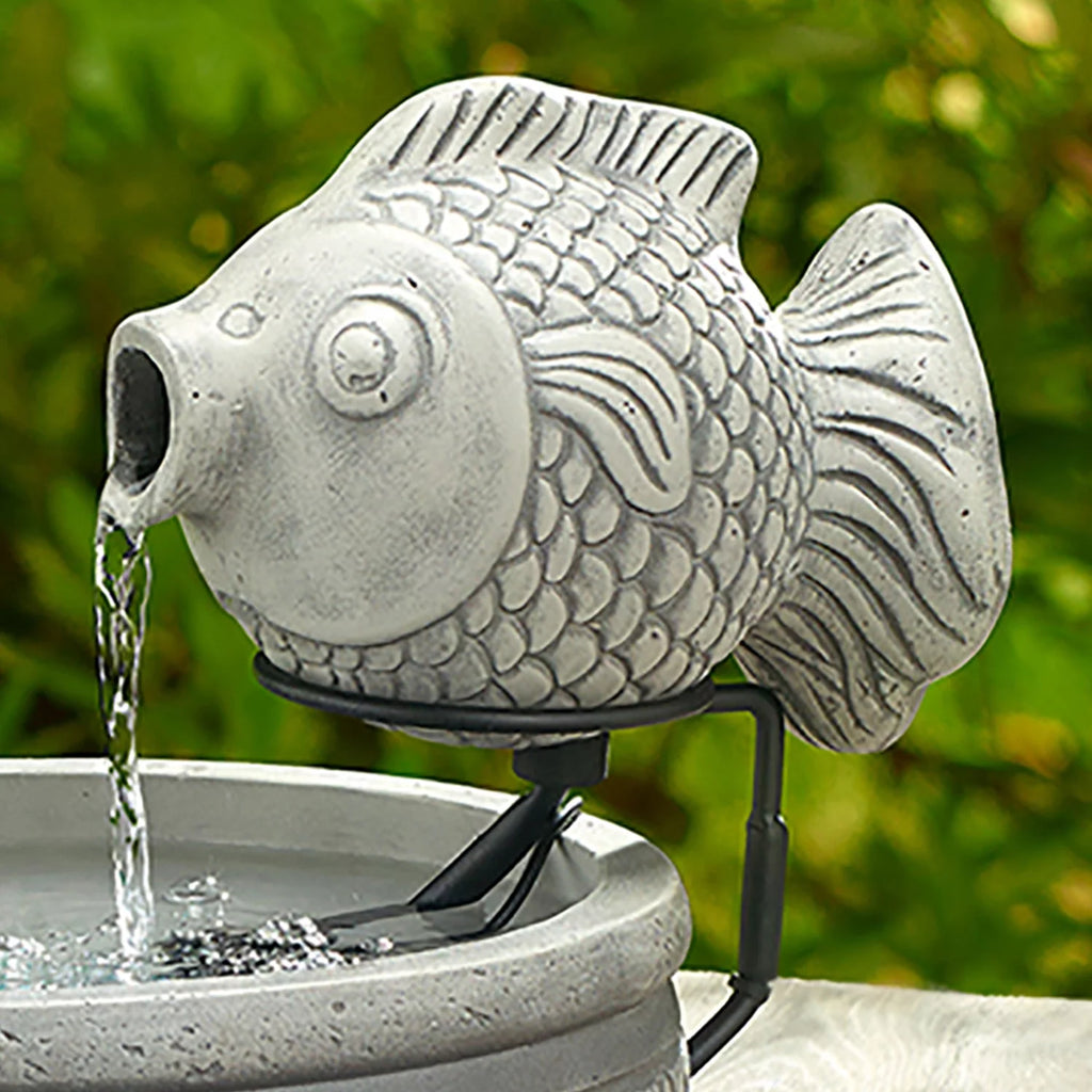 Solar Fish Fountain L82551