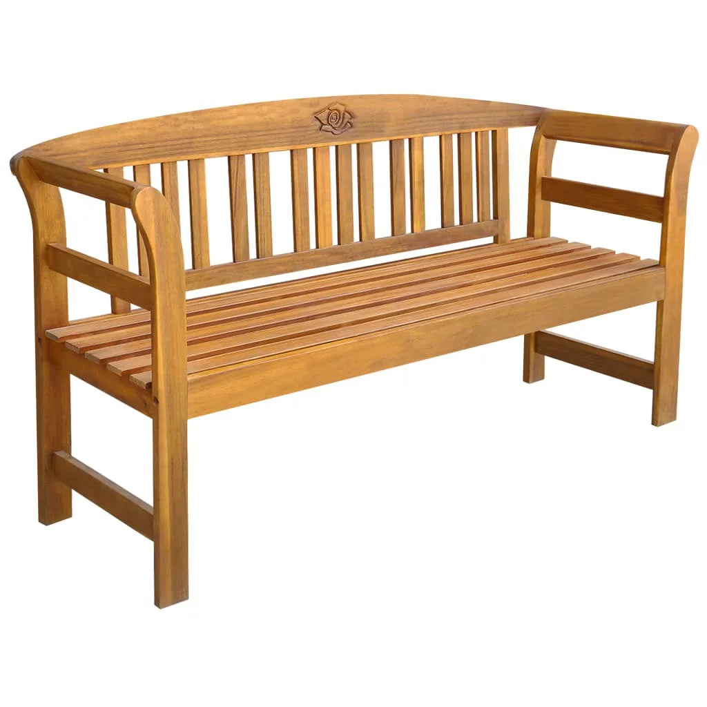 Acacia Wood Patio Bench Z19885