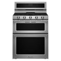 6.0 cu. ft. Double Oven Gas Range with Convection Oven in Stainless Steel V1079