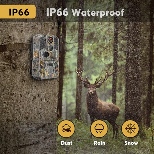 30MP 1920P HD 3 Pack Trail Camera with SD Cards U202177