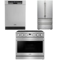 36 Gas Range, Refrigerator and Dishwasher W1594