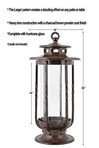 Decorative Hurricane Candle Lantern Holder K275