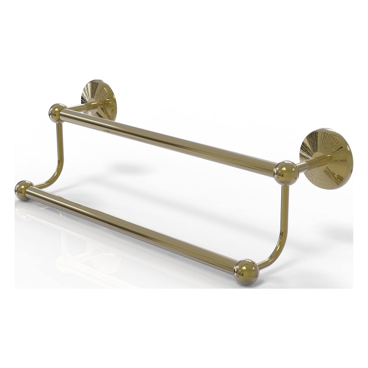 30 inch Double Towel Bar Unlacquered Brass I960509