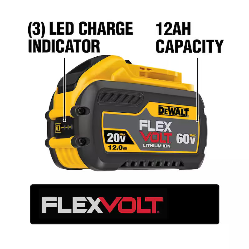 20V/60V MAX Lithium-Ion 12.0Ah Battery 3-Pack G287