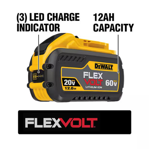 20V/60V MAX Lithium-Ion 12.0Ah Battery 3-Pack G287