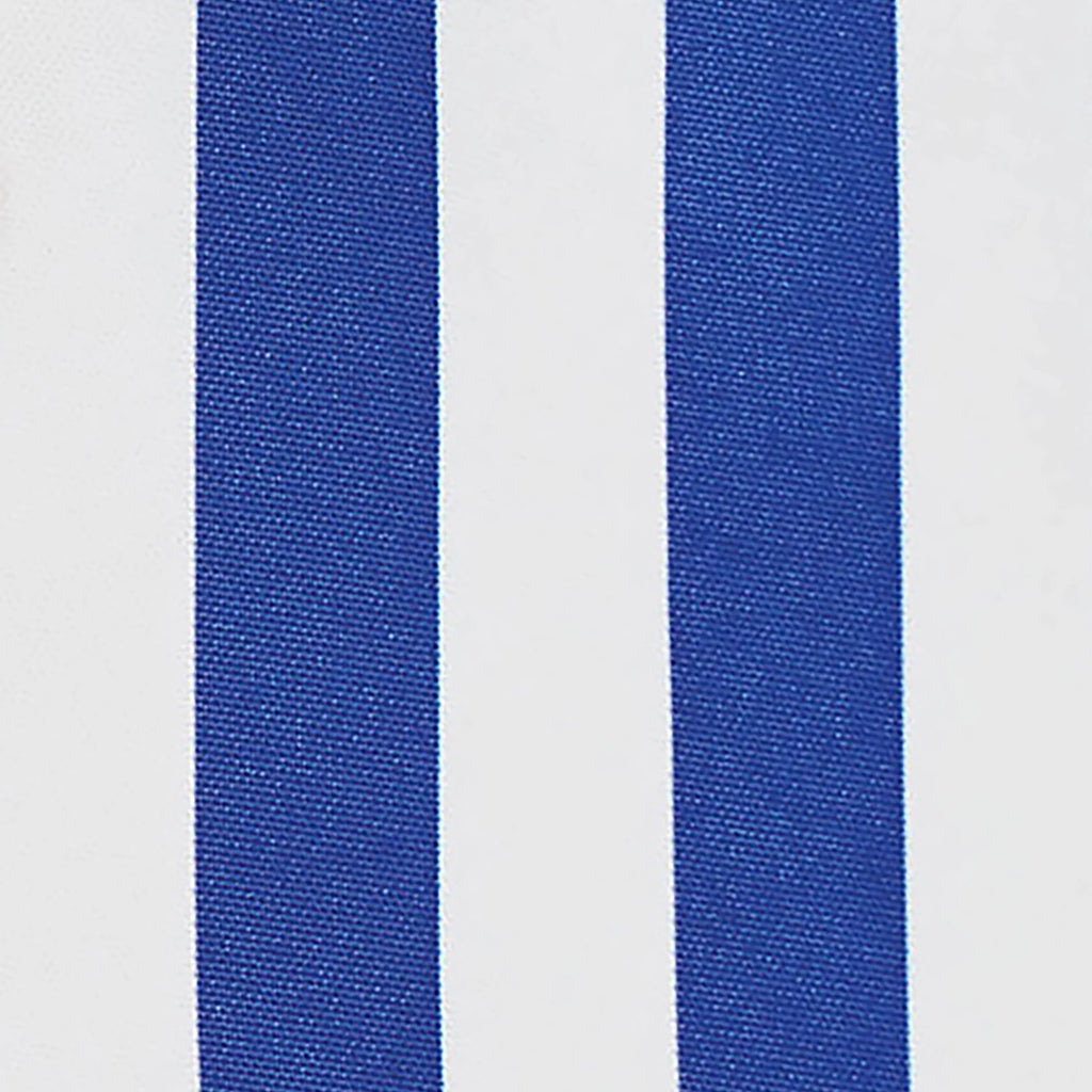Blue & White Stripe Folding Beach Lounger 2-Pack I42607