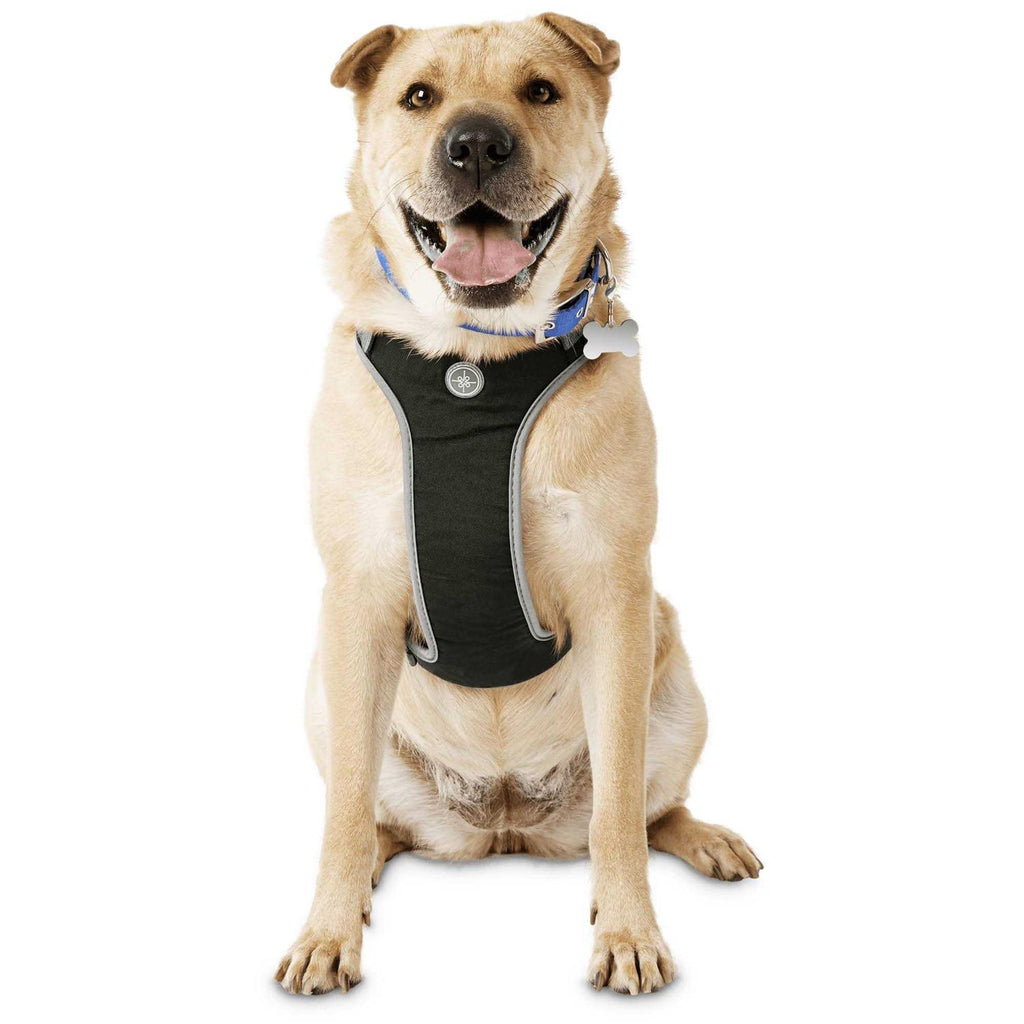 Black Large Dog Harness D859