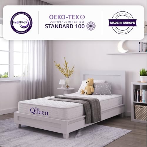 6 Inch Innerspring Twin Size Medium Firm White Mattress I30382