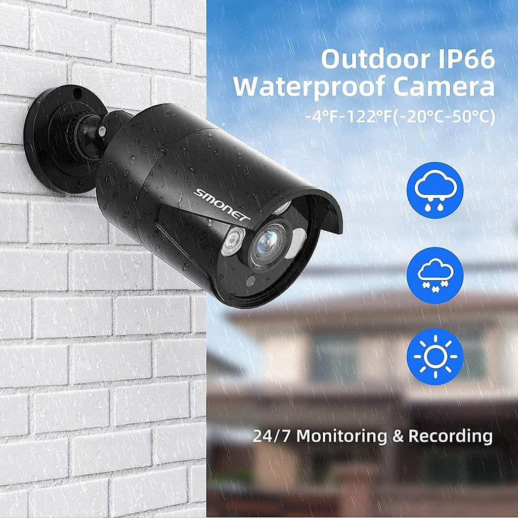 5MP Security Camera System with 2TB HDD P2067