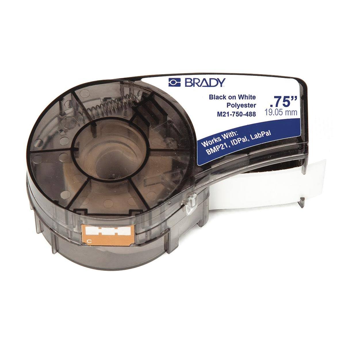 Black White Label Tape Cartridge R759