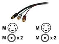 S-Video and Stereo Audio Interconnect Cable Y397