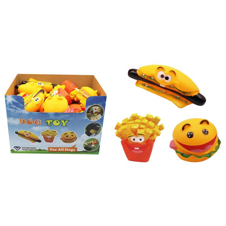 Food Squeaky Dog Toy C7506