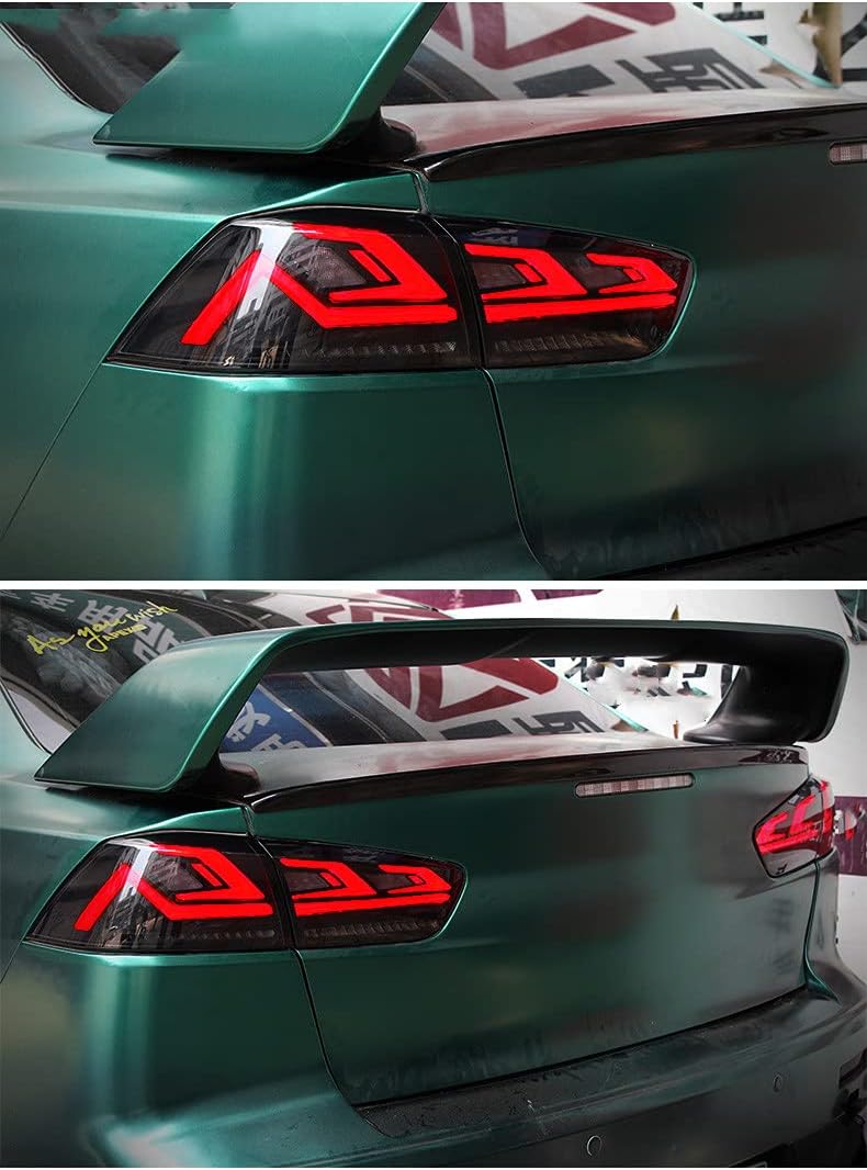 LED Smoked Tail Lights for Mitsubishi Lancer EVO X 2008-2017 C95632