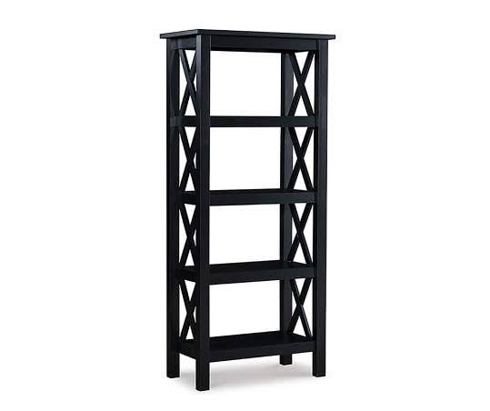 Black 4-Shelf Bookcase F984779
