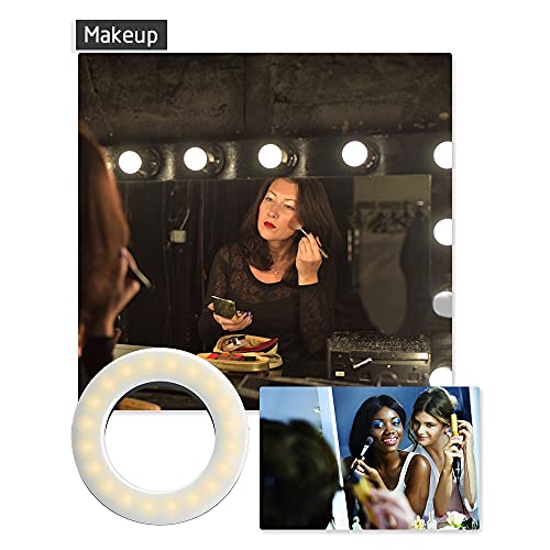 Rechargeable Clip-on Selfie Ring Light A93925