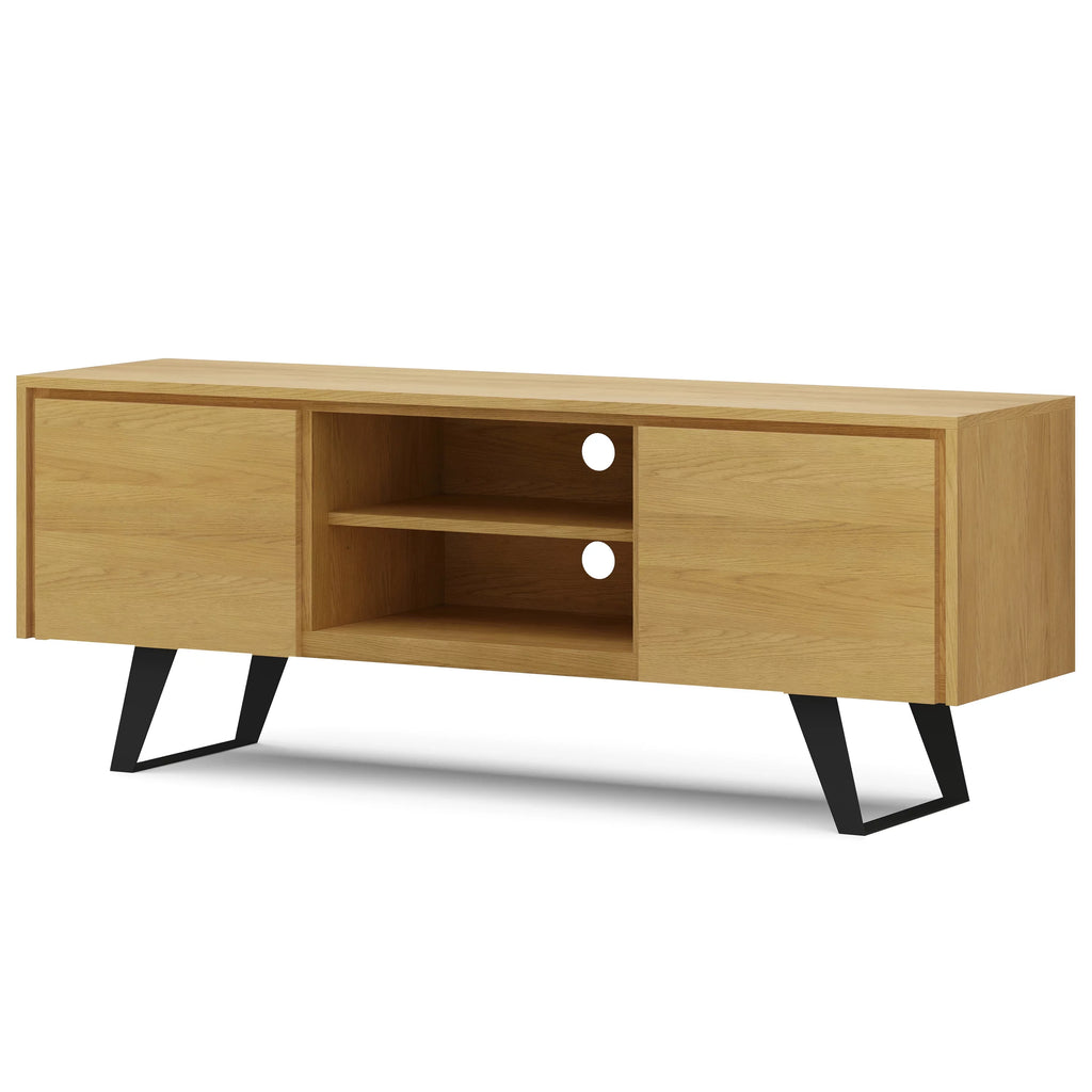 63 inch Oak TV Media Stand F191194