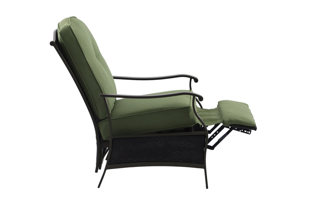Steel Outdoor Recliner with Cushions V772207