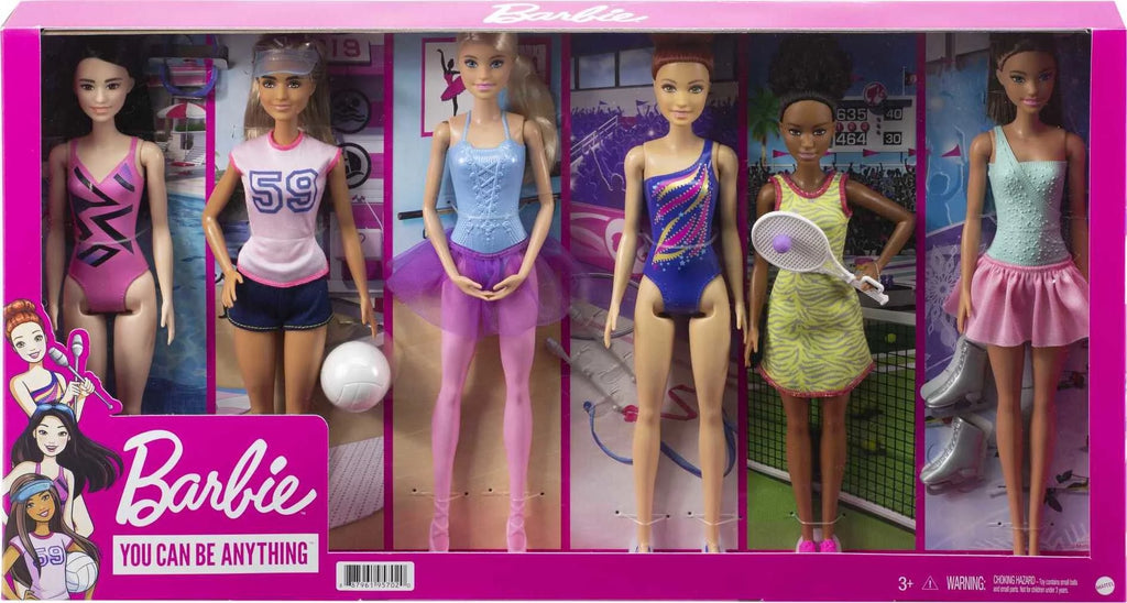 Doll Collection Set with Career Outfits & Accessories G8377