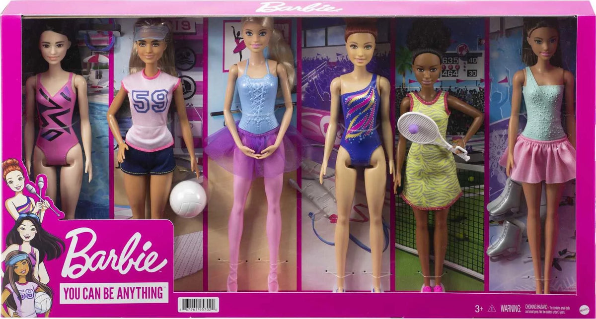 Doll Collection Set with Career Outfits & Accessories G8377