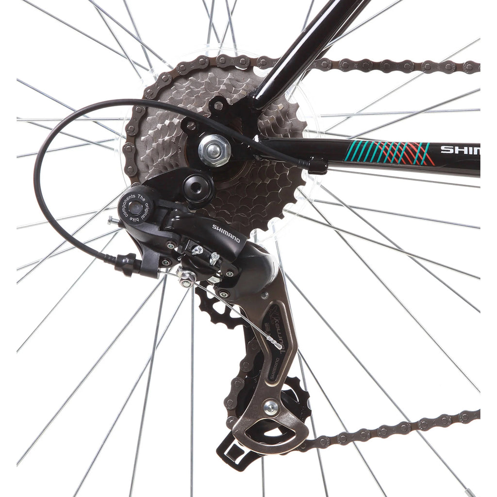 Black 21-Speed Suspension Mountain Bike K74971