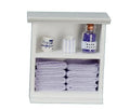 Miniature Furniture Shelf Unit & Bathroom Accessories X66107