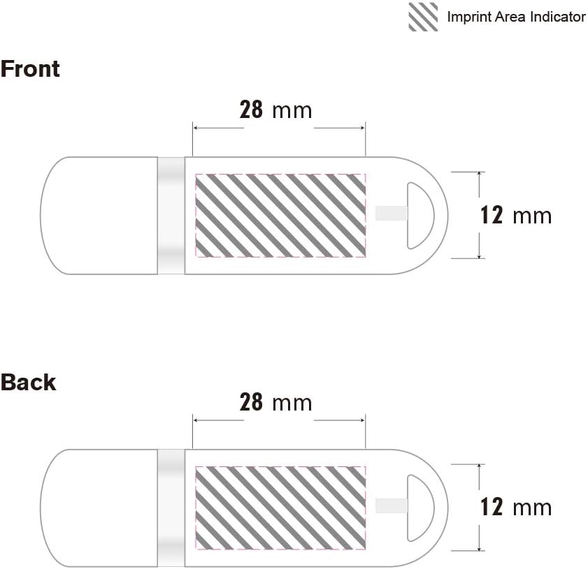 Custom Promotional USB Flash Drive 128MB 100 Pack M57502
