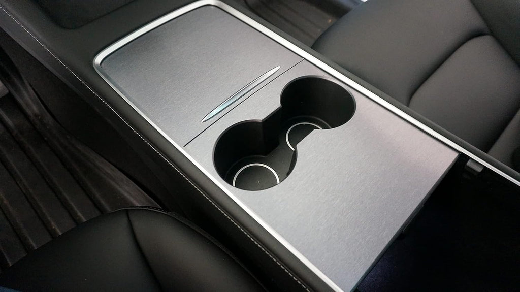 Carbon Fiber Center Console Vinyl Wrap P1179