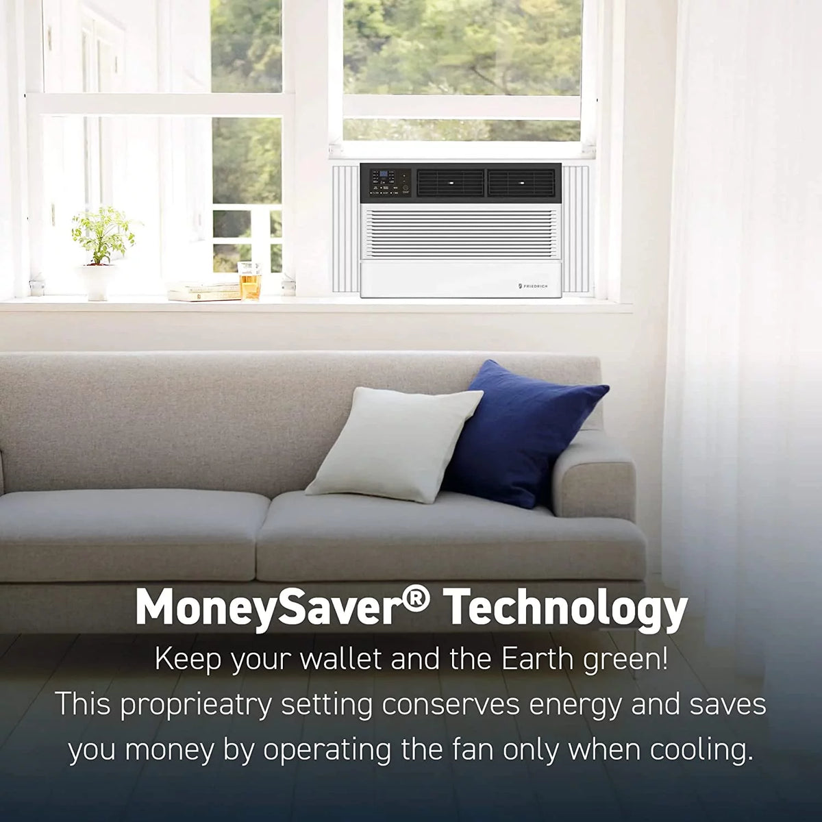 6000 BTU Smart Wi-Fi Room Air Conditioner C654