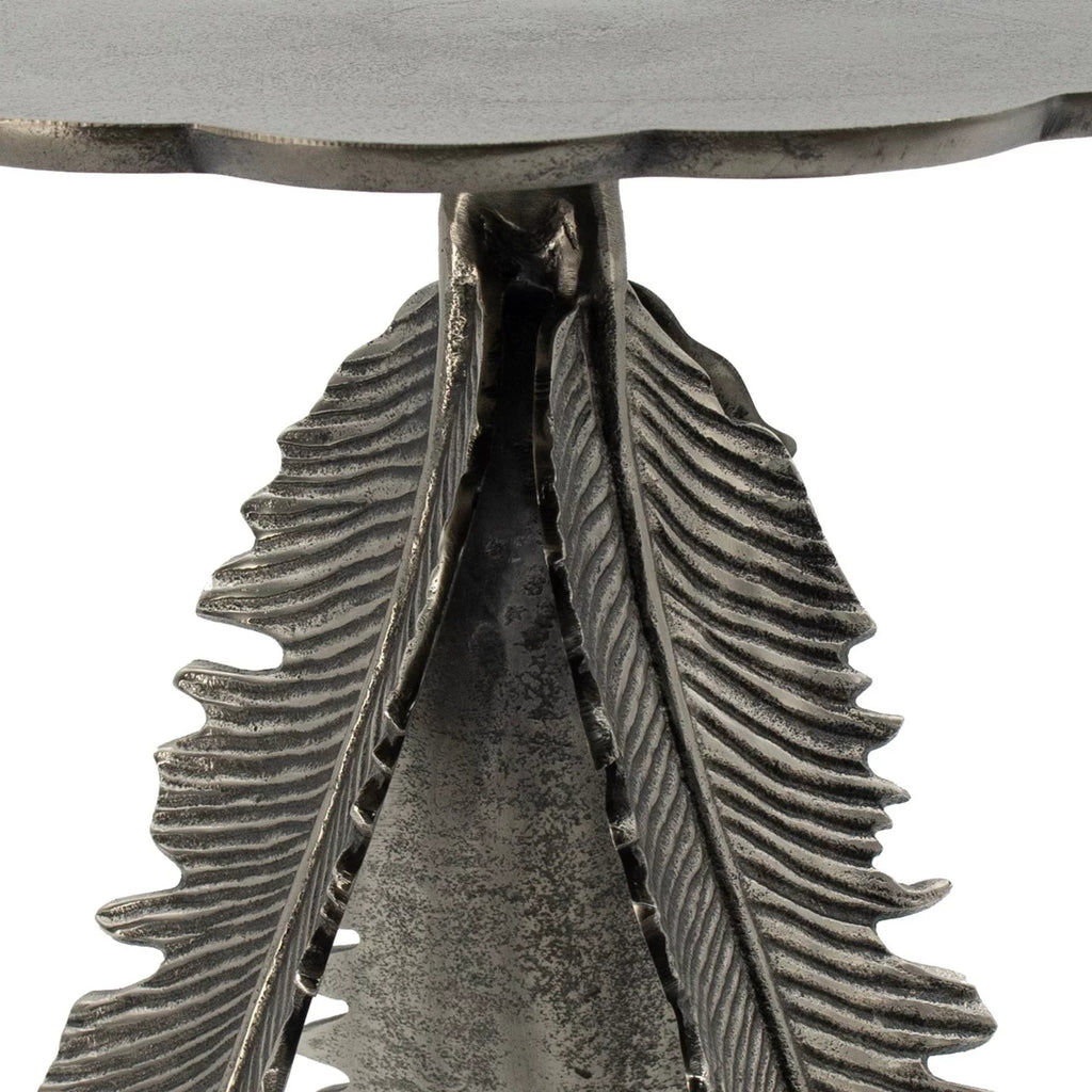 20 Inch Aluminum Accent Side Table U843833