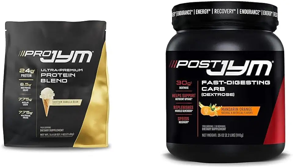 Tahitian Vanilla Bean Protein Powder & Mandarin Orange Fast Carbs G14152