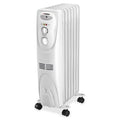 1500 Watt 3-Setting White Oil Filled Electric Heater D82749