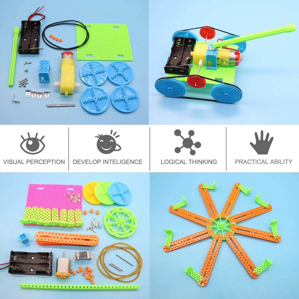 5 Set STEM Kit Electronic Assembly Robotic Kit F62102