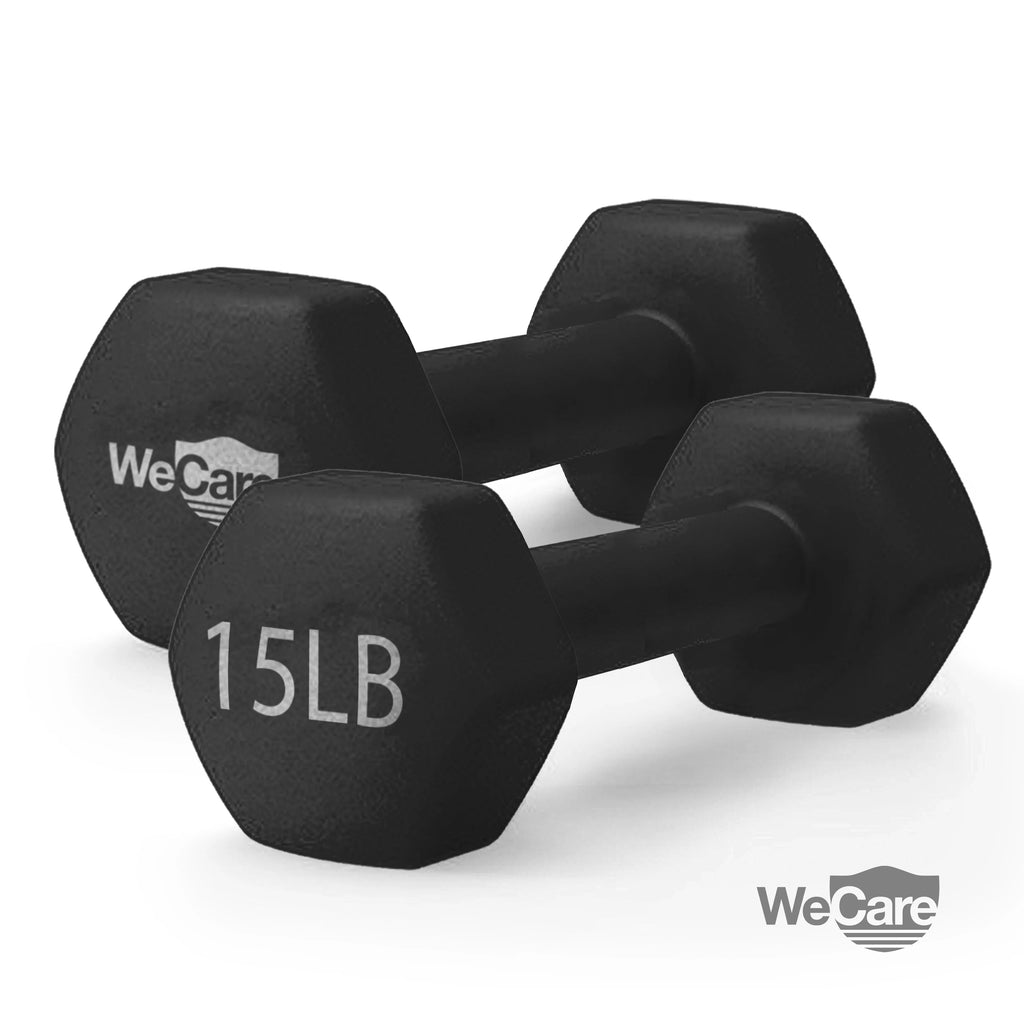15lb Neoprene Dumbbell Pair Black X59765