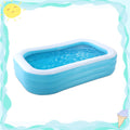 95In Inflatable Square Swimming Pool A6458