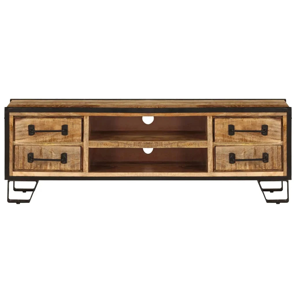 TV Cabinet with Drawers Solid Mango Wood B192