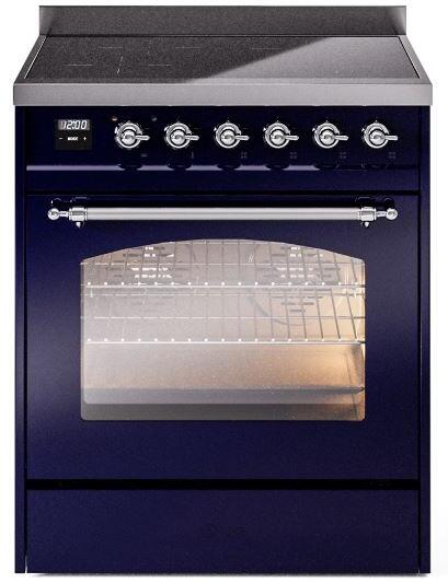 Blue Induction Range with Electric Oven B1894