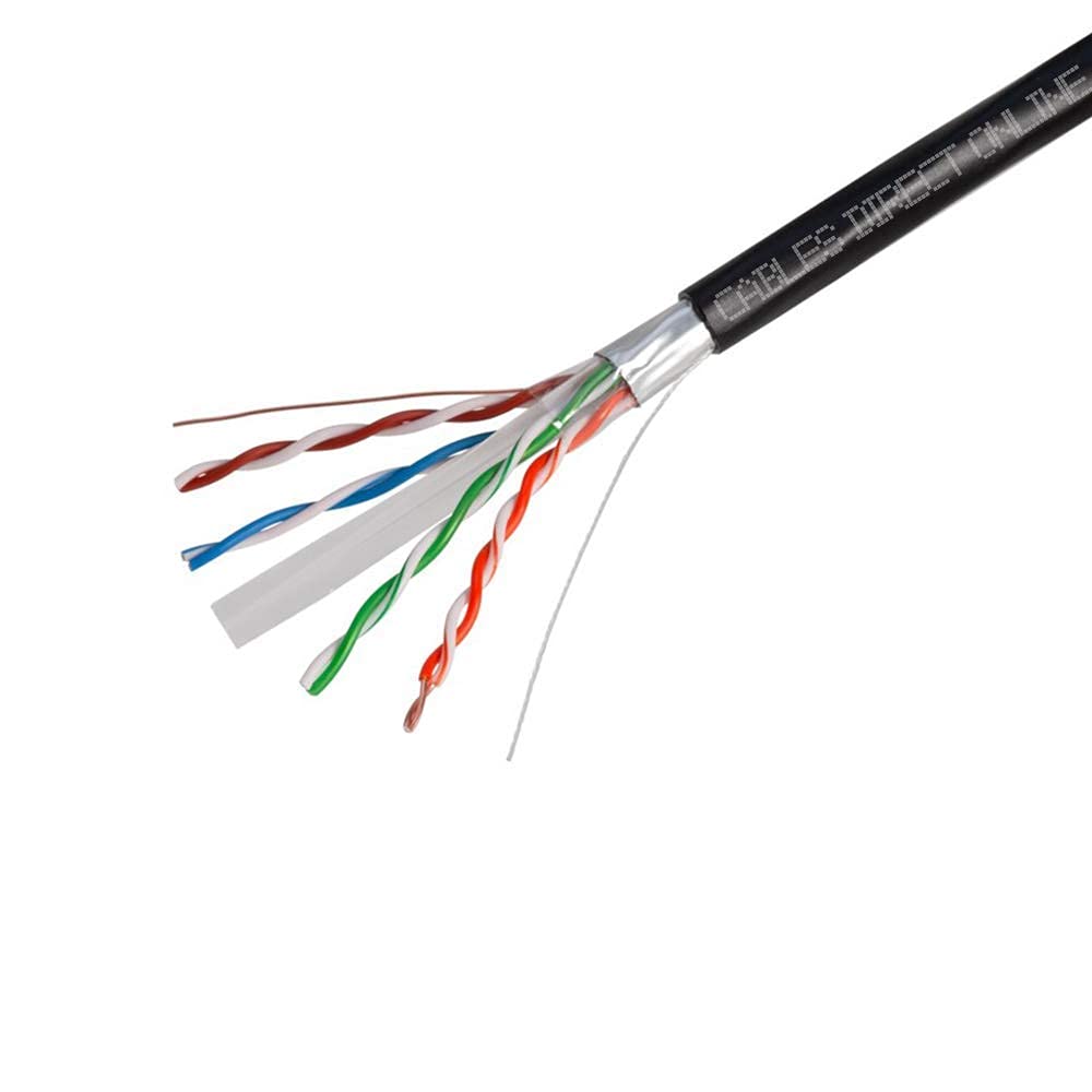 CAT6 1000FT Outdoor 23 AWG FTP Cable J837