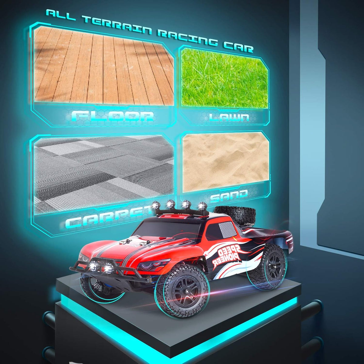 1/18 Scale 4WD Off-Road RC Monster Truck B91121