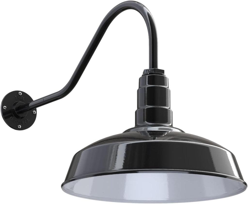 16 Dome Gooseneck Outdoor Wall Mounted Barn Light X26991