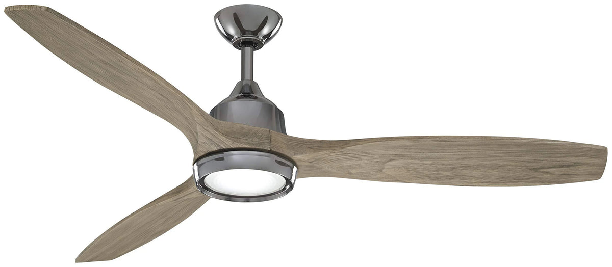 Gun Metal 3 Blade Ceiling Fan with LED Light E49333