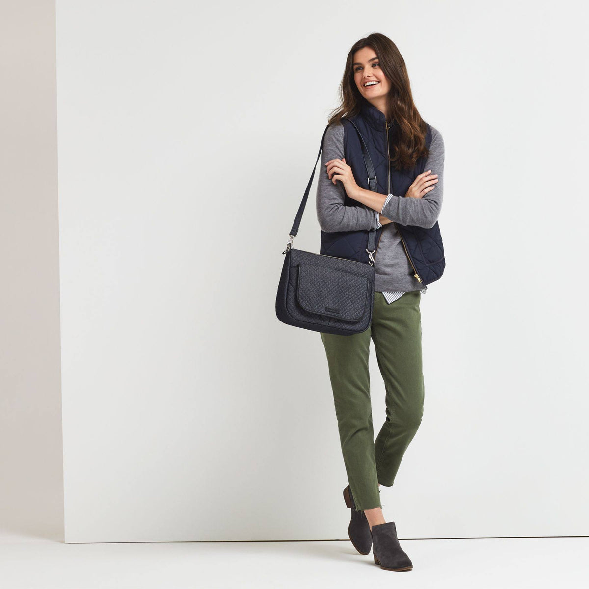 Signature Cotton Shoulder Bag X547