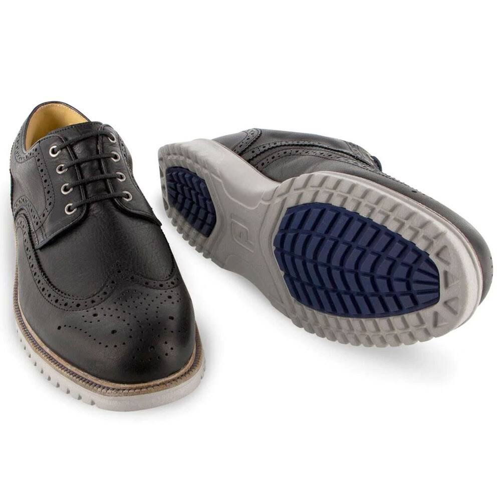 Black Wing Tip Shoes P27429