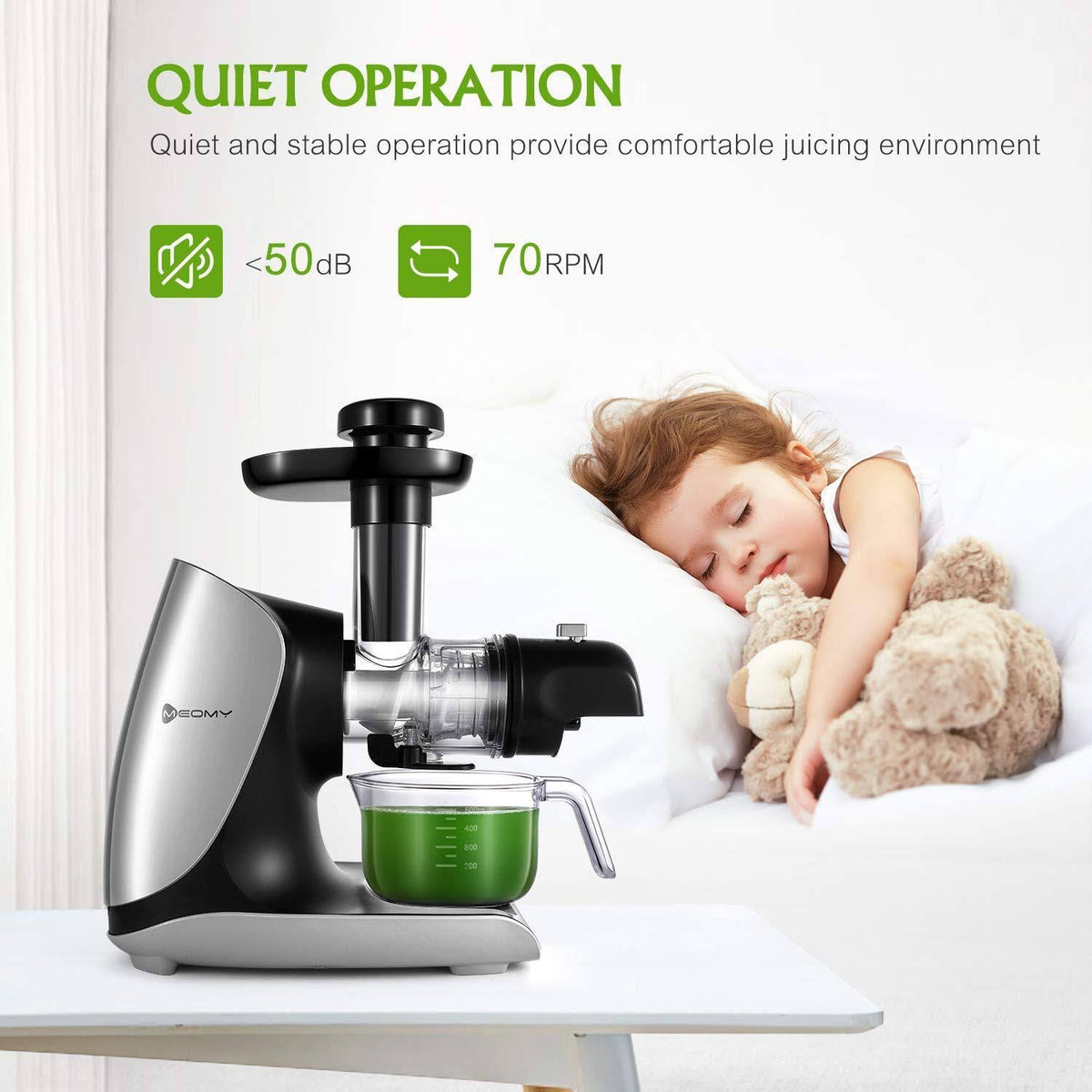 Slow Cold Press Juicer with Ceramic Auger E9274