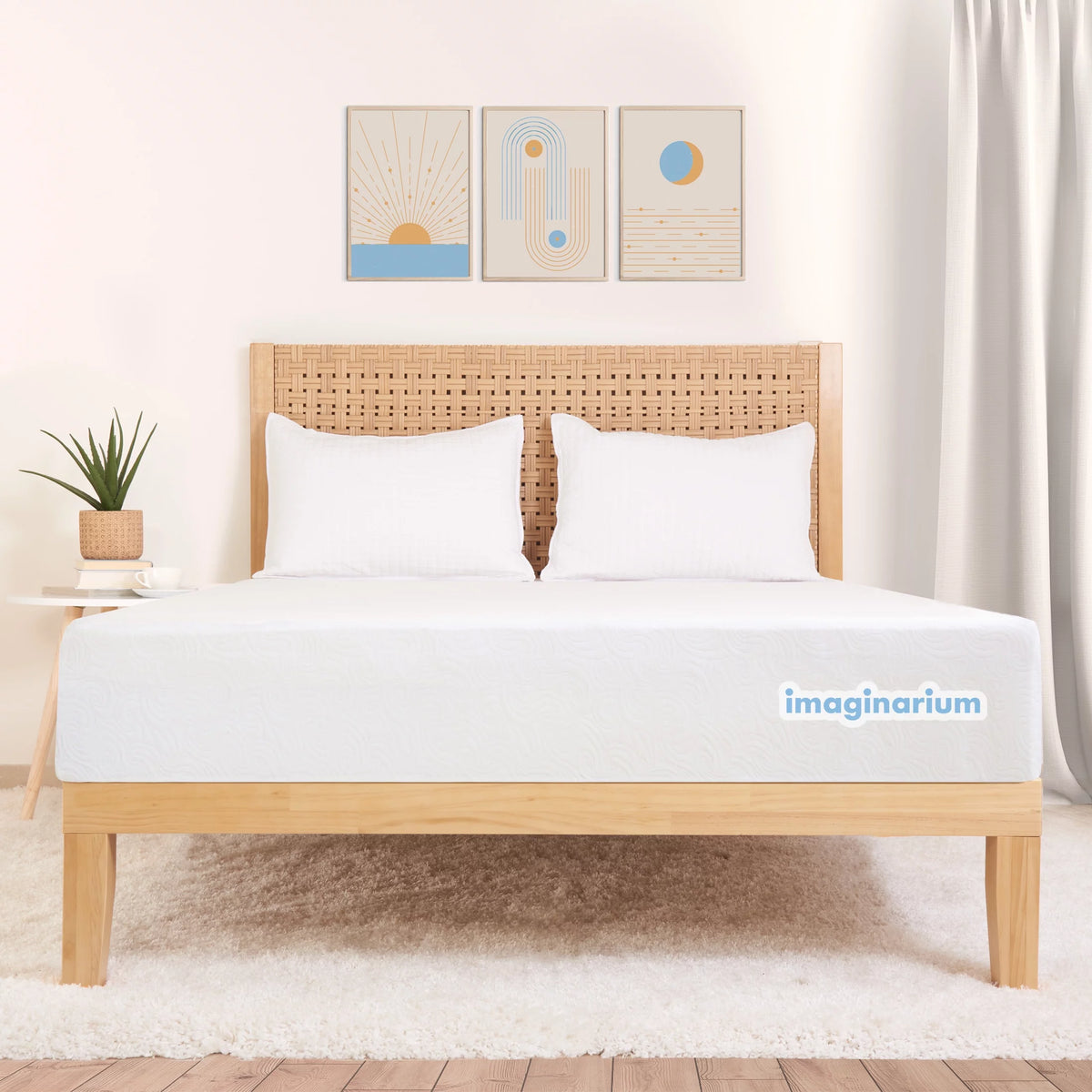 10 Hybrid Memory Foam and Coils Mattress with Antimicrobial Cover, Twin N38289